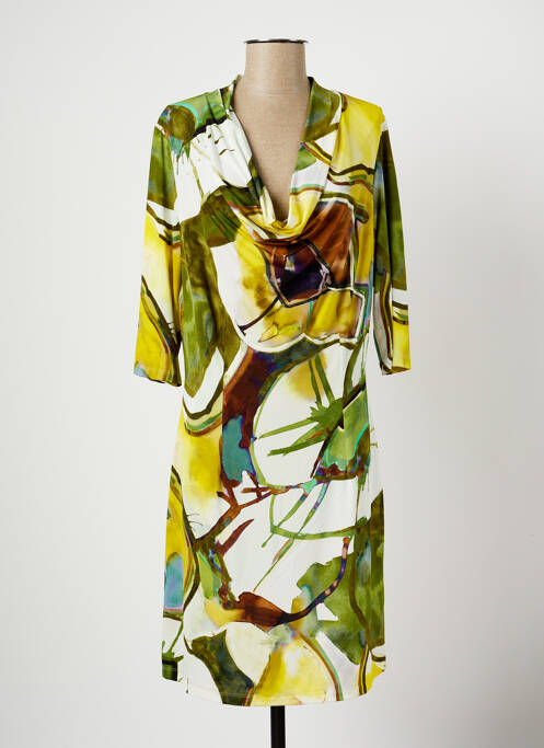 Rochie midi verde ELEONORA AMADEI femeie