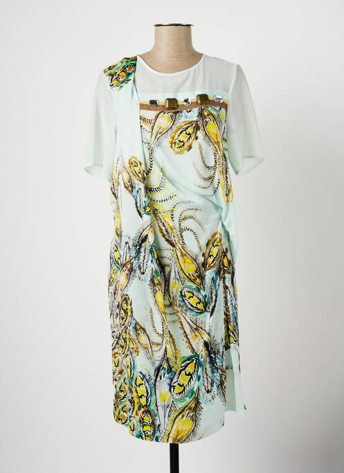 Rochie midi albastru BLEU BLANC ROUGE femeie