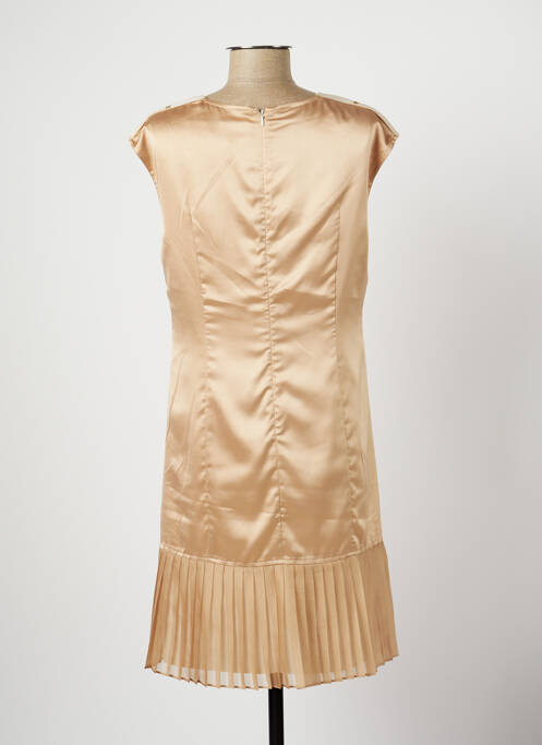 Rochie midi bej LESLIE femeie