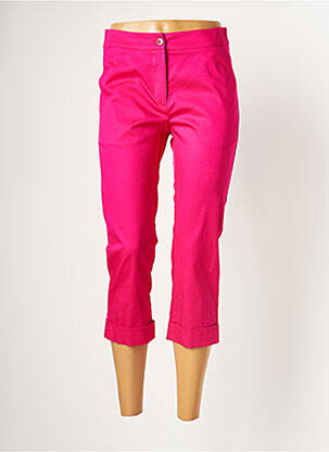 Pantalon trei sferturi roz ELEONORA AMADEI femeie