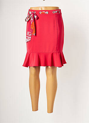 Fustă midi roz LESLIE femeie