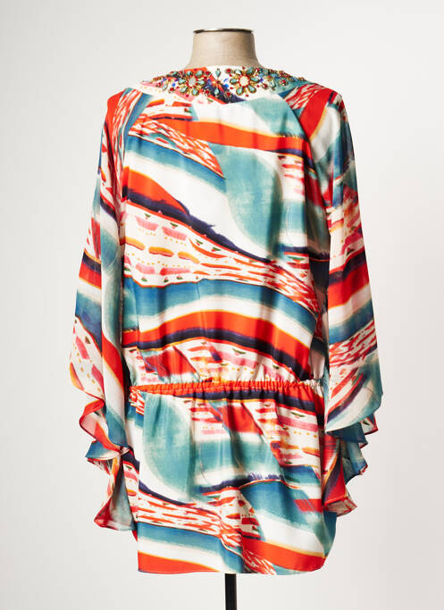 Tunică mâneci lungi portocaliu ORNA FARHO femeie