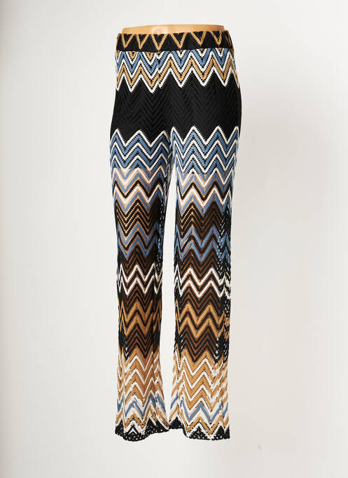 Pantalon drept elasticitate mărime normală albastru K-DESIGN femme