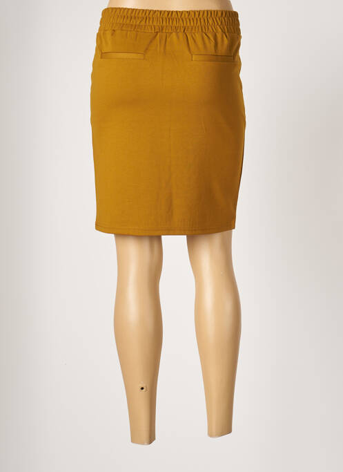 Fustă scurtă buzunare verde ICHI femme