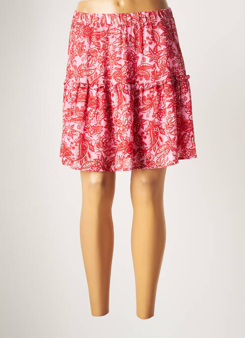 Fustă scurtă roz VERO MODA femeie