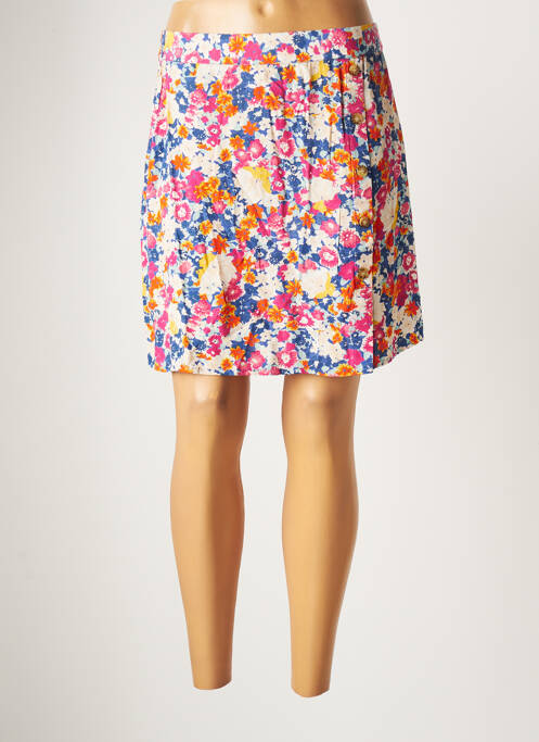 Fustă scurtă albastru PIECES femeie