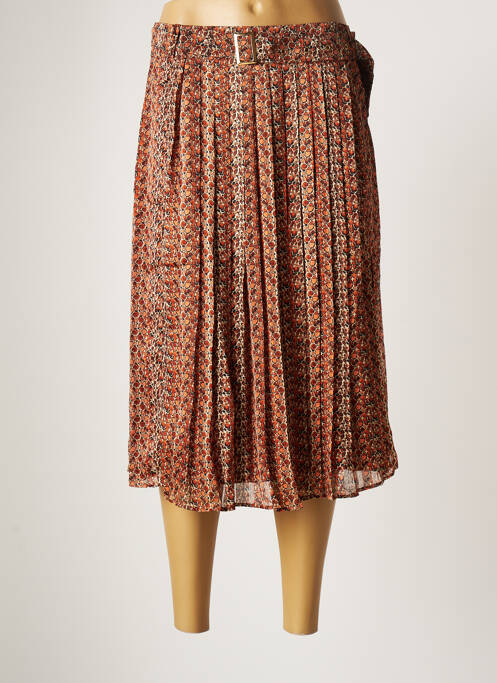 Fustă midi maro MOLLY BRACKEN femeie