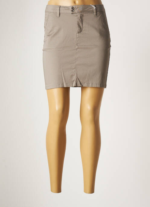 Fustă scurtă gri LPB femeie