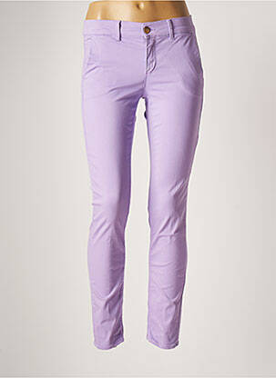Pantalon 7/8 elasticitate mărime normală violet HOPPY femeie