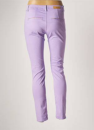 Pantalon 7/8 elasticitate mărime normală violet HOPPY femeie