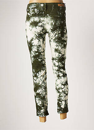 Pantalon 7/8 elasticitate mărime normală verde HOPPY femeie