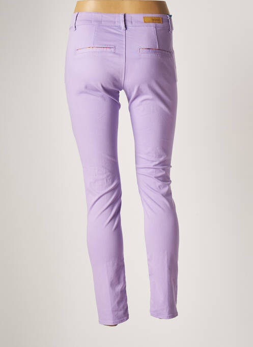 Pantalon 7/8 elasticitate mărime normală violet HOPPY femme