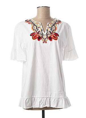 Tricou alb PAUL BRIAL femeie