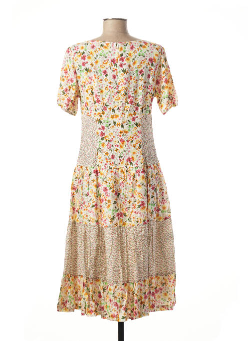 Rochie midi galben PAUL BRIAL femeie