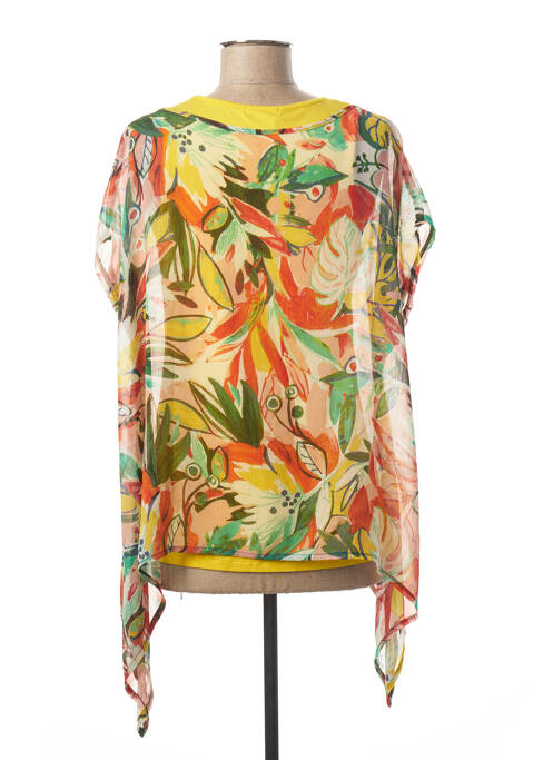 Tunică mâneci scurte galben PAUL BRIAL femeie