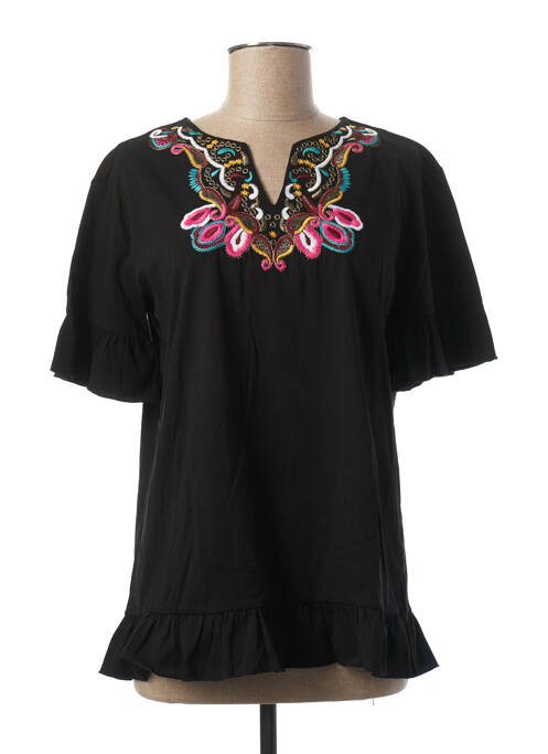 Tricou negru PAUL BRIAL femeie