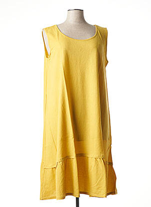 Rochie midi galben G!OZE femeie