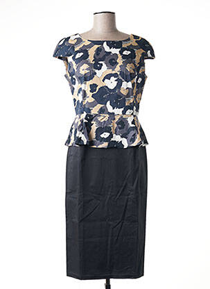 Rochie midi negru PAUL BRIAL femeie