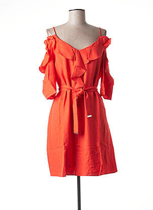 Rochie midi roșu PAUL BRIAL femeie