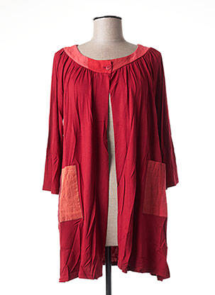 Vestă cu mâneci lungi roșu G!OZE femeie