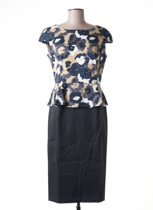 Rochie midi negru PAUL BRIAL femeie