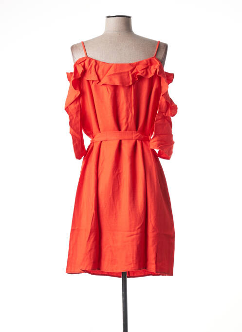 Rochie midi roșu PAUL BRIAL femeie