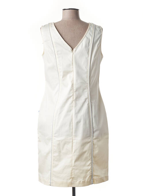 Rochie midi bej PAUL BRIAL femeie