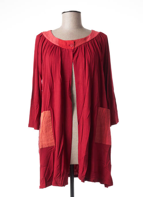 Vestă cu mâneci lungi roșu G!OZE femeie