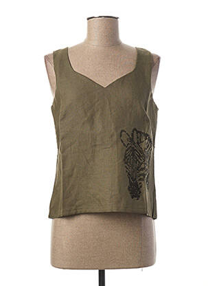 Top verde PAUL BRIAL femeie