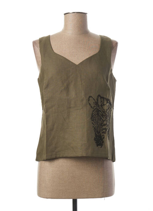 Top verde PAUL BRIAL femeie