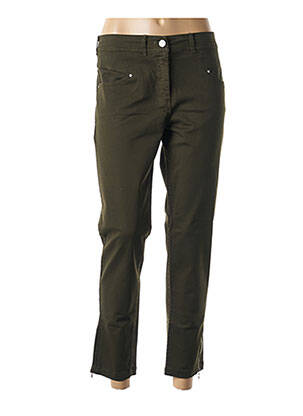 Pantalon 7/8 verde PAUL BRIAL femeie