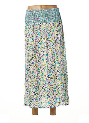 Fustă lungă croială fluidă albastru PAUL BRIAL femme