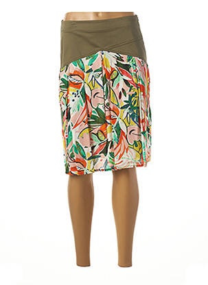 Fustă midi verde PAUL BRIAL femeie