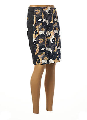 Fustă midi albastru PAUL BRIAL femeie