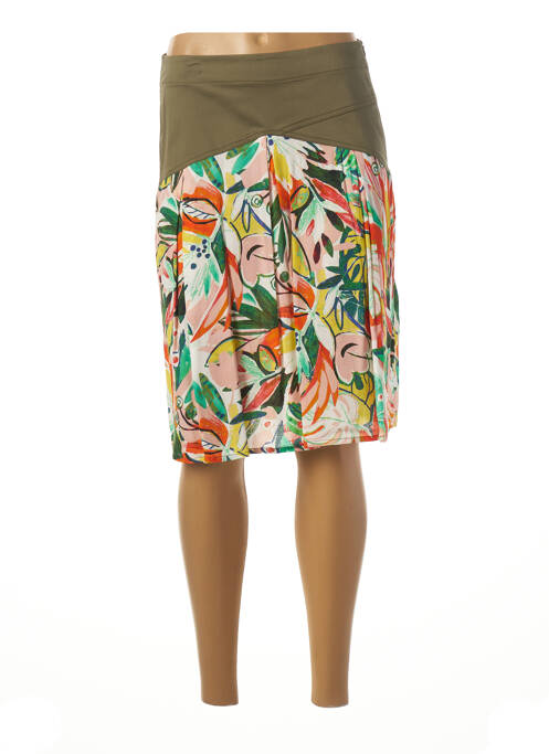 Fustă midi verde PAUL BRIAL femeie