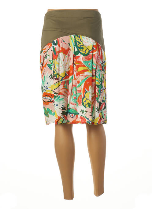 Fustă midi verde PAUL BRIAL femeie