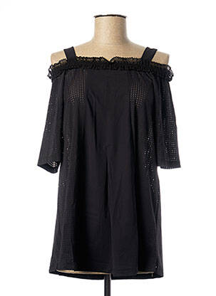 Tunică mâneci lungi negru G!OZE femeie