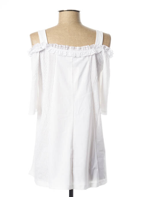 Tunică mâneci lungi alb G!OZE femeie