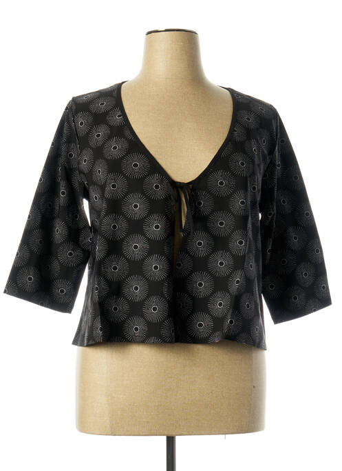 Vestă cu mâneci lungi negru G!OZE femeie