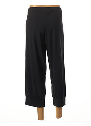 Pantalon trei sferturi croială dreaptă negru G!OZE femeie