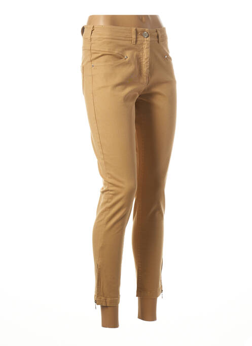 Pantalon drept bej PAUL BRIAL femeie