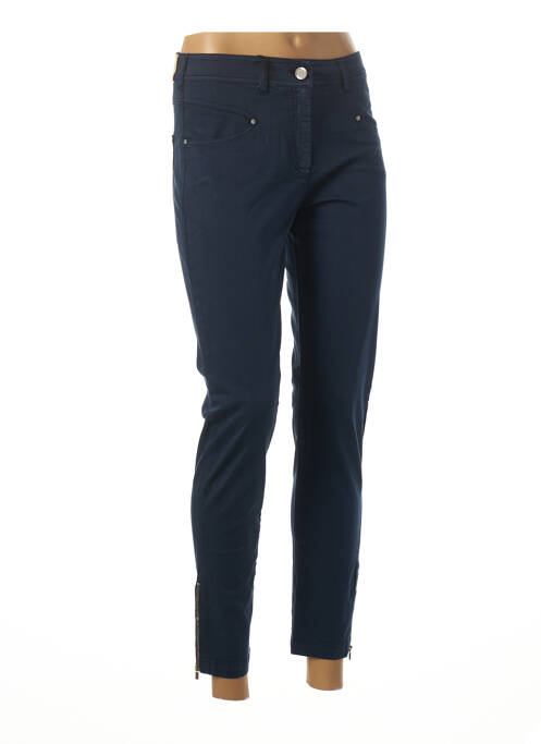 Pantalon drept albastru PAUL BRIAL femeie