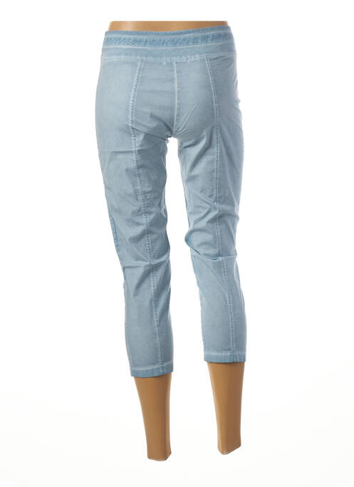 Pantalon trei sferturi albastru MALOKA femeie