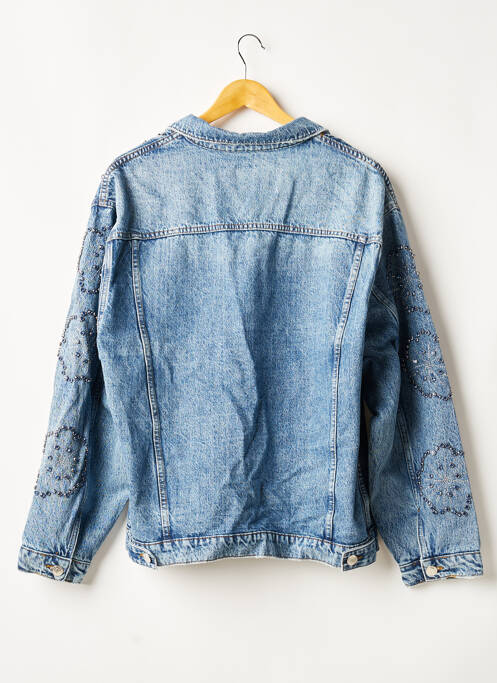 Jachetă de blugi albastru MAJE femeie