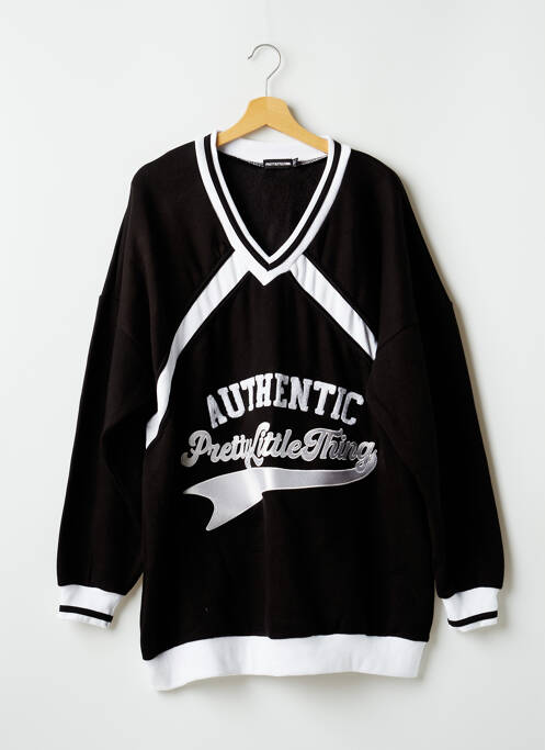 Hanorac negru PRETTY LITTLE THING femeie