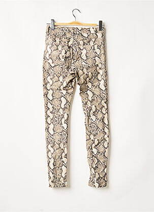 Pantalon 7/8 elasticitate mărime normală bej H&M femeie