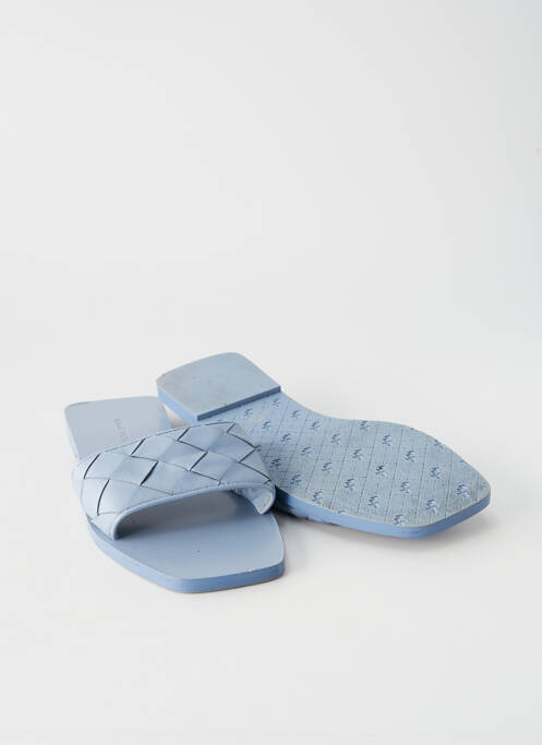 Mulete/Saboți albastru WHAT FOR femeie