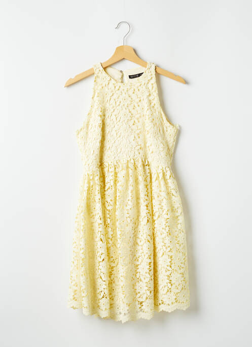 Rochie scurtă galben ZARA femeie