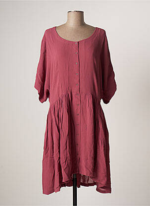 Rochie midi roz AMERICAN VINTAGE femeie