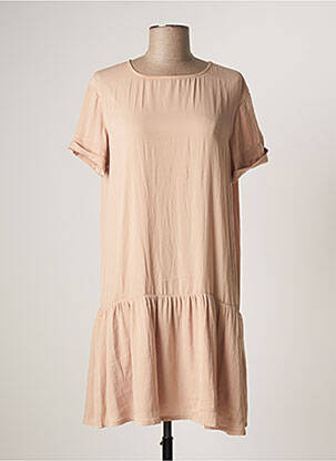 Rochie scurtă bej AMERICAN VINTAGE femeie